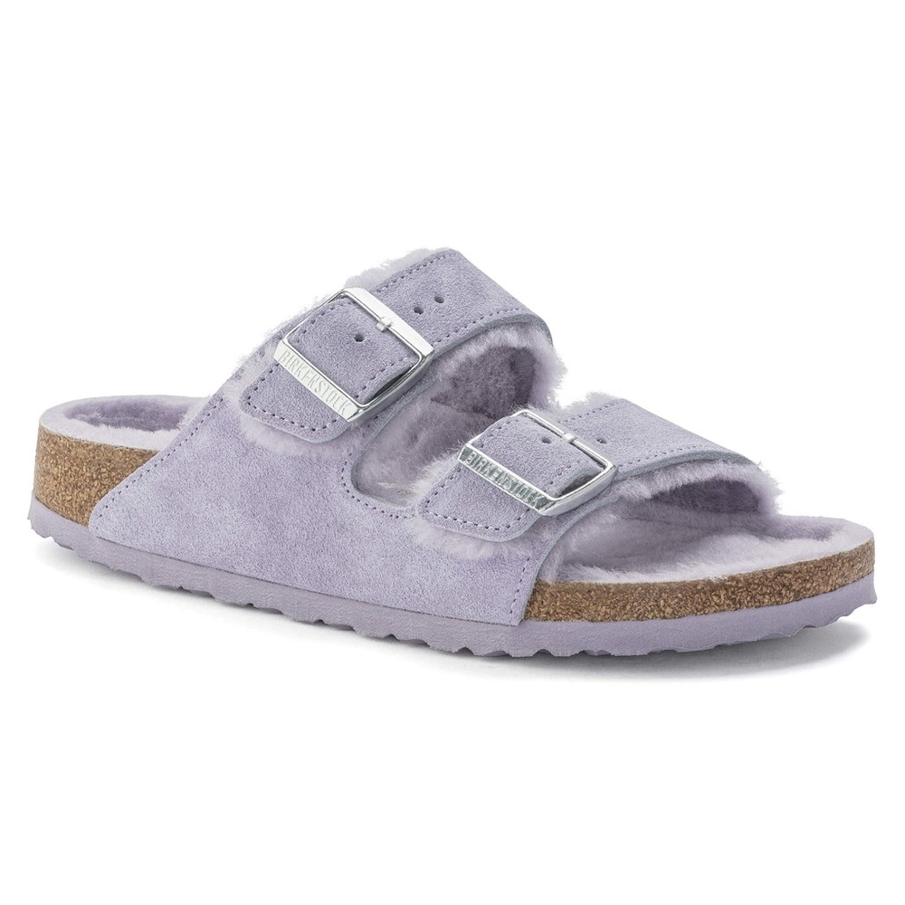 BIRKENSTOCK ARIZONA SHEARLING SANDAL WOMEN SIZE 37 6-6.5